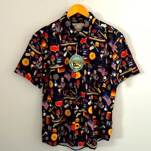 RSVLTS Roosevelts Parks and Recreation Ron Swanson’s Shirt of Greatness Large